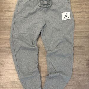 Jordan Men's Grey Joggers-tracksuits